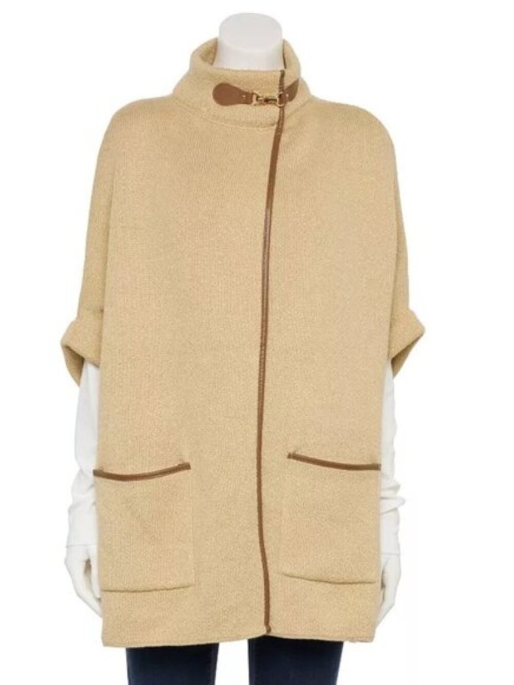 Women's LC Lauren Conrad Luxe Cape-NWT